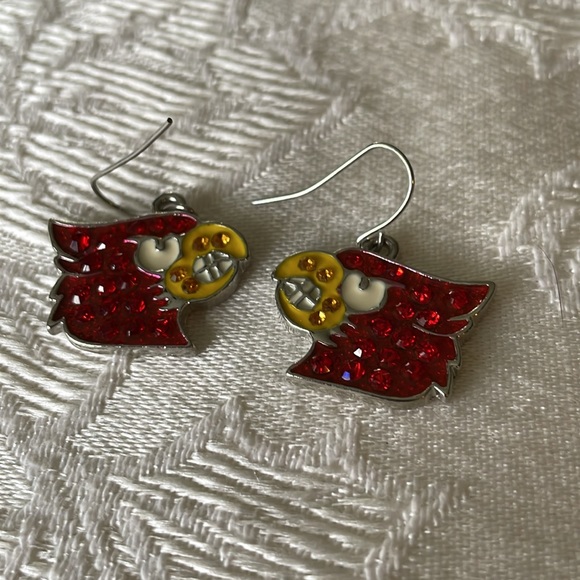 Bird Theme Four Pair Pierced Earrings - Picture 5 of 5